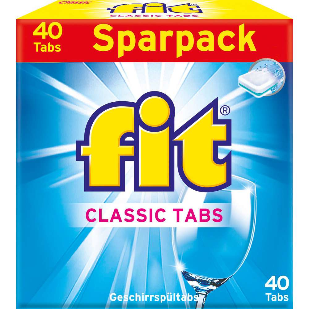 Produktabbildung Fit Geschirrspül-Tabs, Classic