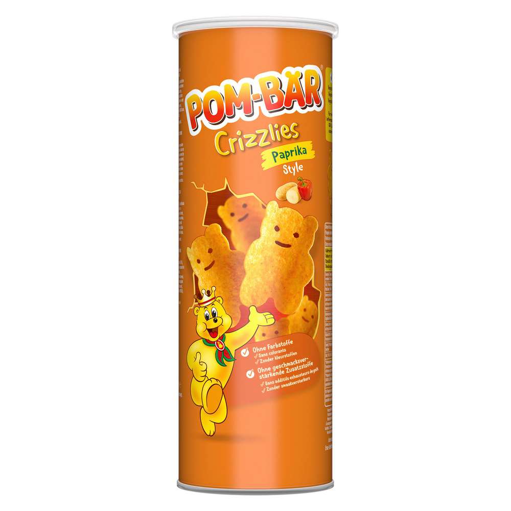 Produktabbildung Pom-Bär Crizzlies Paprika