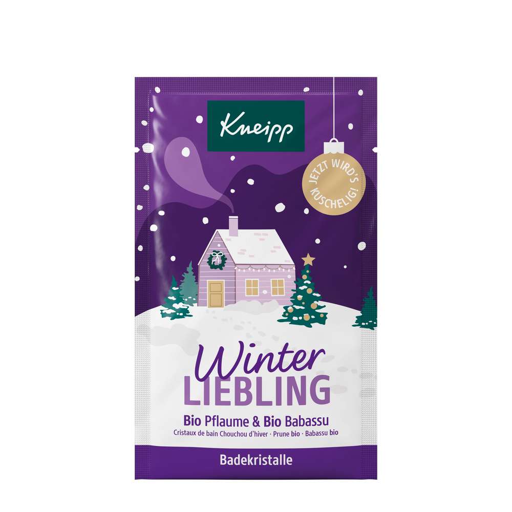 Produktabbildung Kneipp Badekristalle Winterliebling, Bio Pflaume