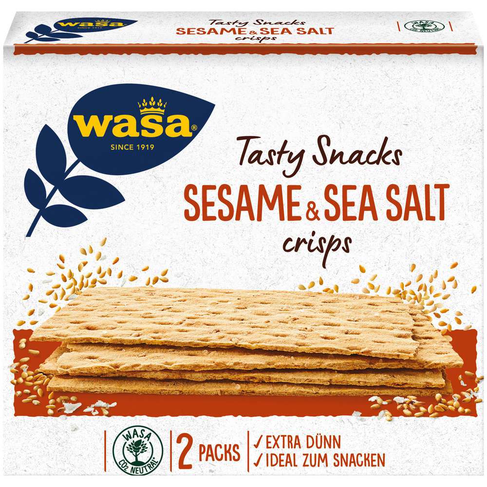 Produktabbildung Wasa Knäckebrot Delicata Crisp Sesame