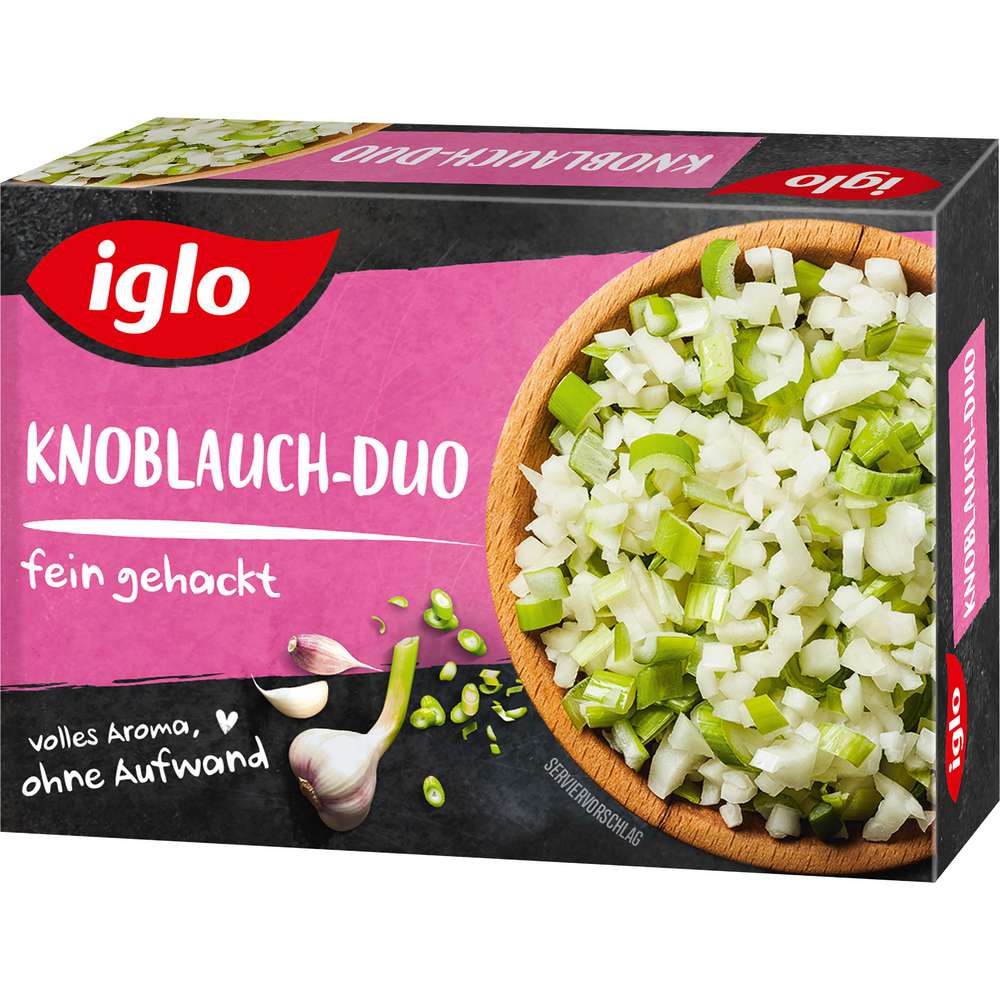 Produktabbildung Iglo Knoblauch-Mix, tiefkühl