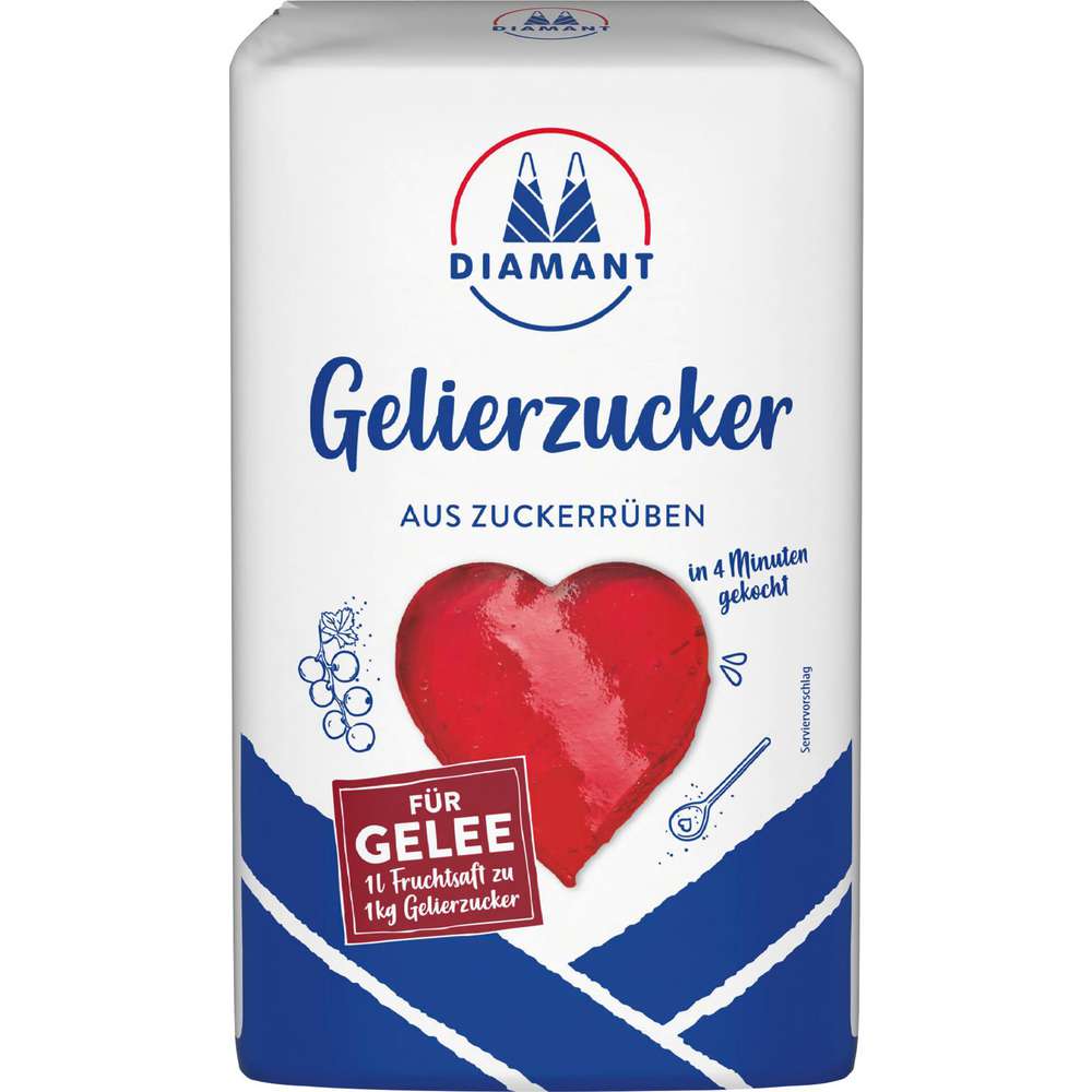 Produktabbildung Diamant Gelierzucker für Gelee