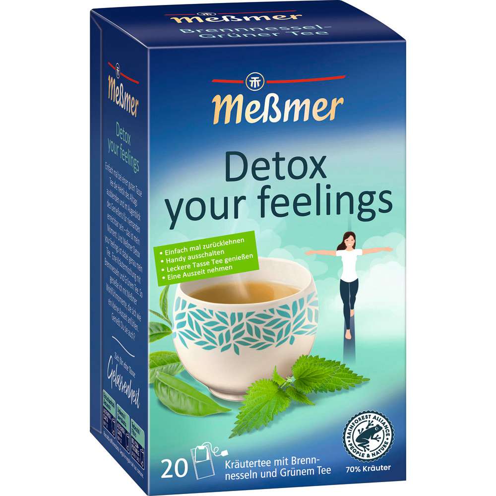 Produktabbildung Meßmer Wohlfühltee, Detox your feelings