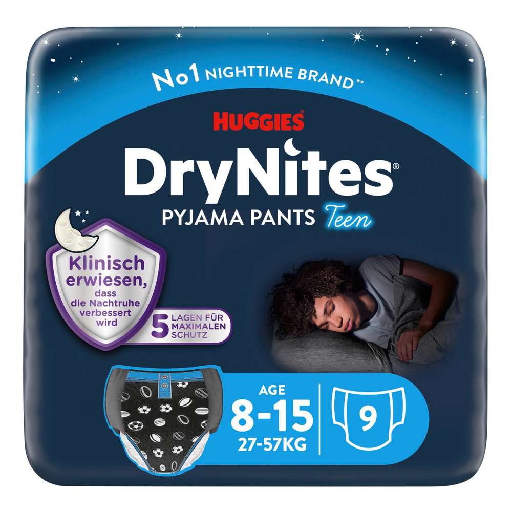 Produktabbildung Huggies Windeln DryNites Pyjama Pants, Boy 8-15 Jahre