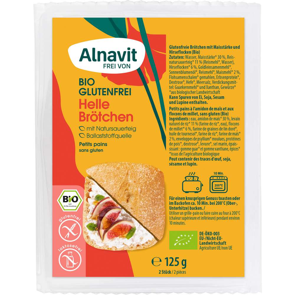 Produktabbildung Alnavit Helle Brötchen