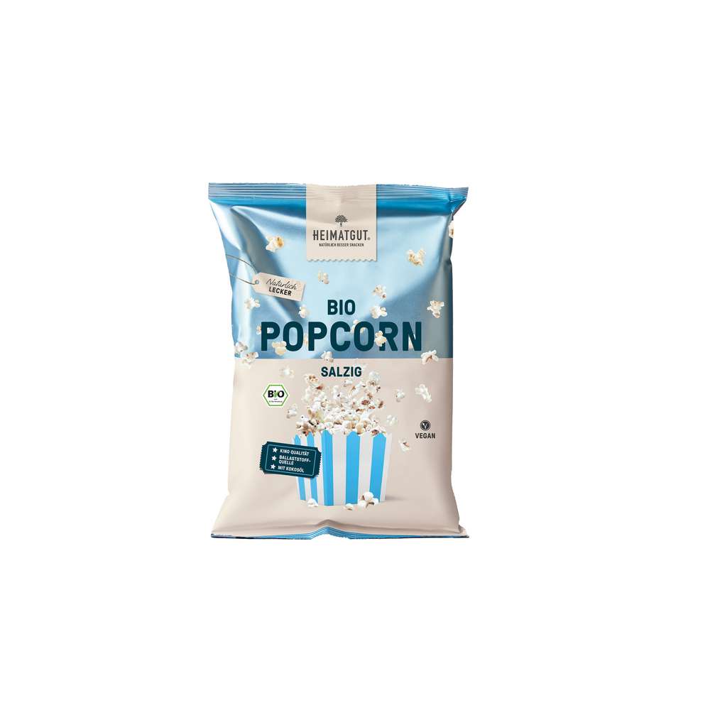 Produktabbildung Heimatgut Bio Popcorn, salzig