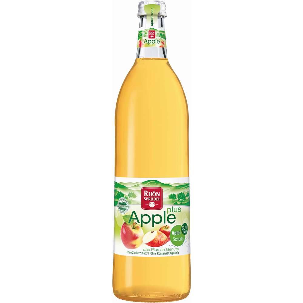 Produktabbildung Rhön Sprudel Apfelschorle Plus