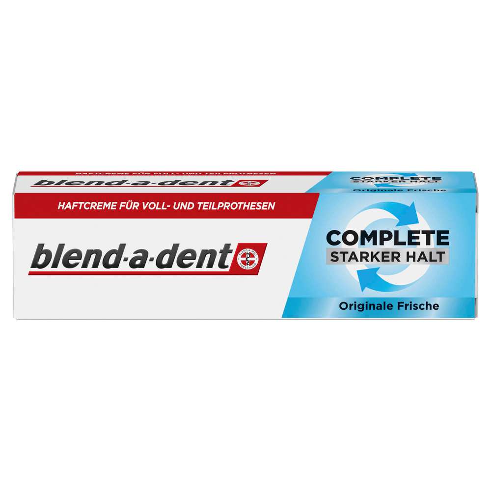 Produktabbildung Blend-A-Dent Haftcreme für Voll- und Teilprothesen Complete Original