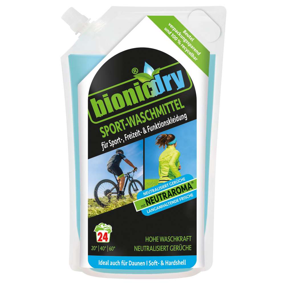 Produktabbildung Bionicdry Sport-Waschmittel, flüssig, neutralisiert Gerüche
