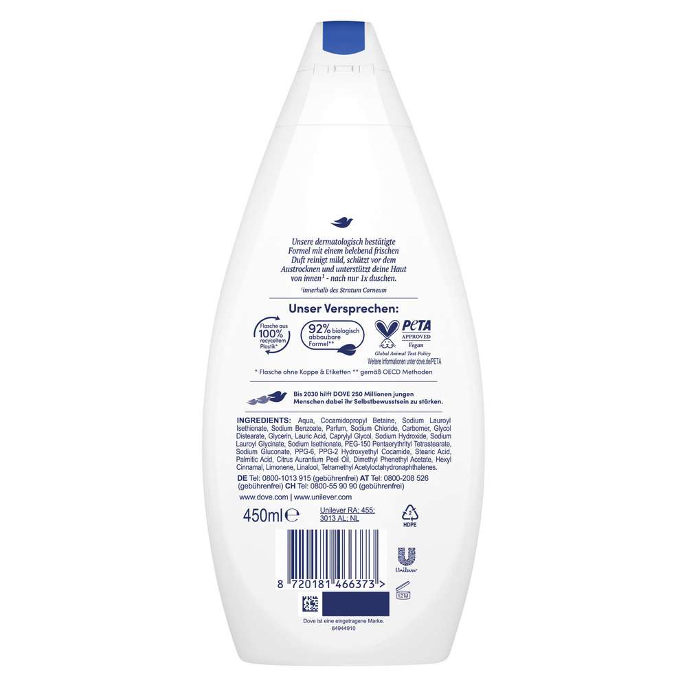 Produktabbildung Dove Pflegedusche, Hydrate