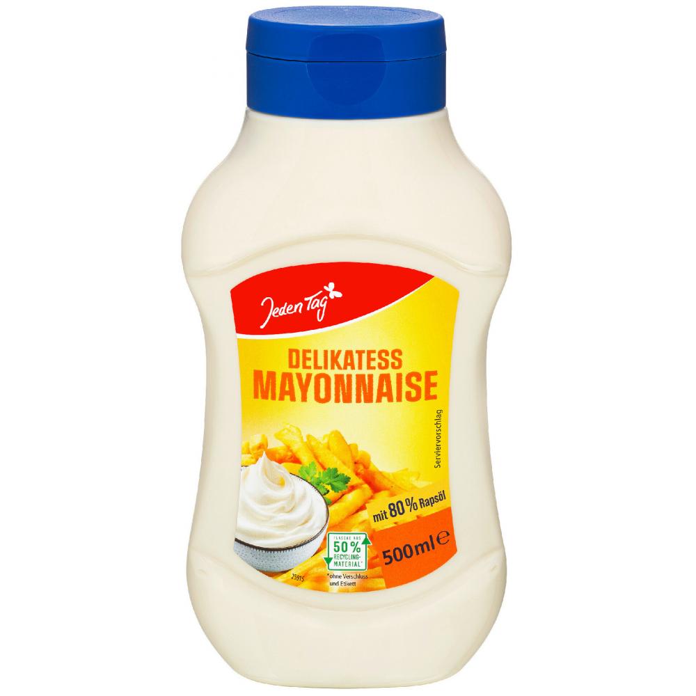 Produktabbildung keine Marke Jeden Tag  Delikatess Mayonnaise, 500 ml