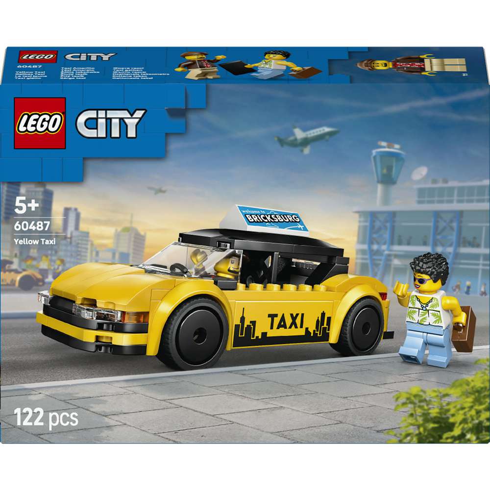 Produktabbildung Lego LEGO City Gelbes Taxi 60487