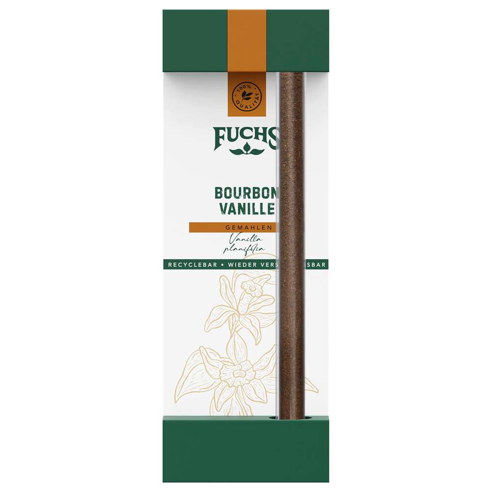 Produktabbildung Fuchs Bourbon Vanille gemahlen