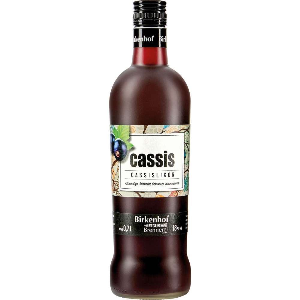 Produktabbildung Birkenhof Cassislikör 18 %