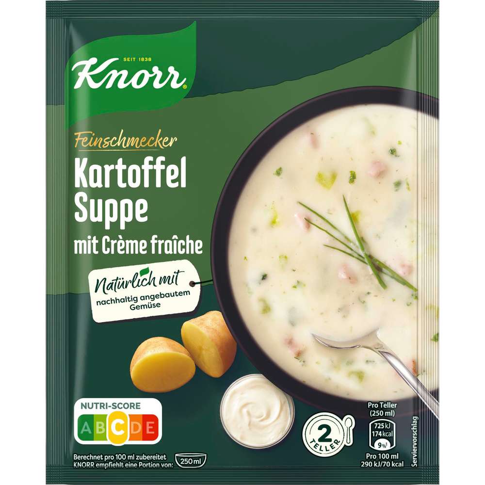 Produktabbildung Knorr Feinschmecker Kartoffelsuppe