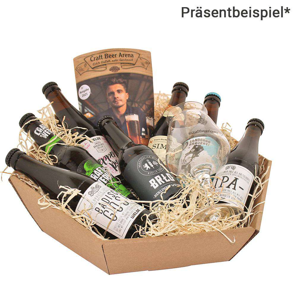 Produktabbildung keine Marke Präsentkorb Craft-Bier