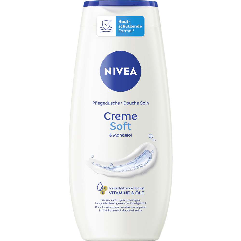 Produktabbildung Nivea Pflegedusche, Creme Soft & Mandelöl