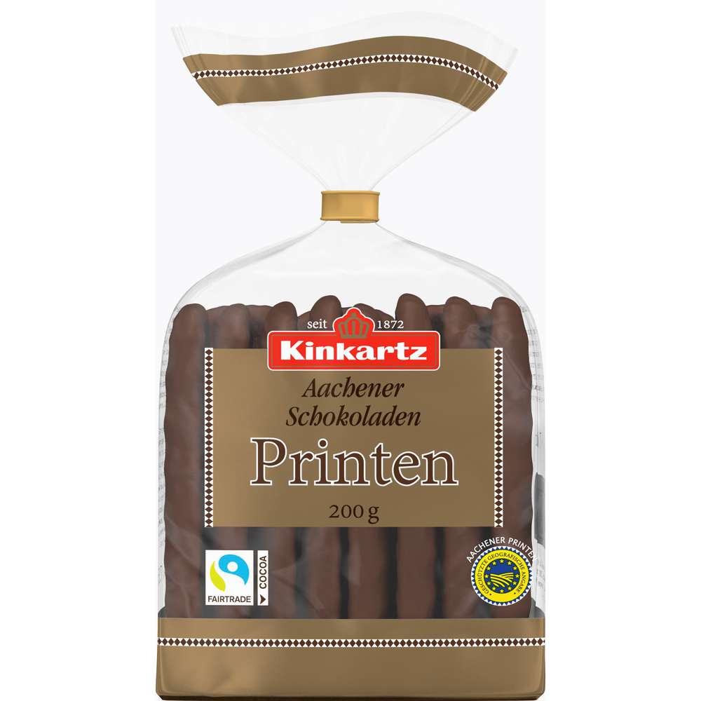 Produktabbildung Kinkartz Aachener Schokoladen-Printen, zartbitter
