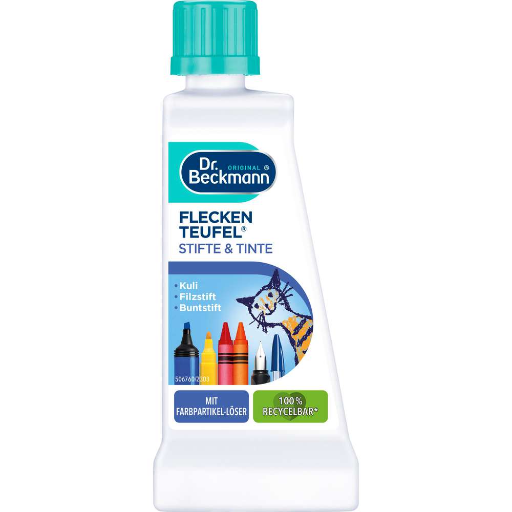 Produktabbildung Dr. Beckmann Fleckenteufel Fleckenentferner, Stifte & Tinte
