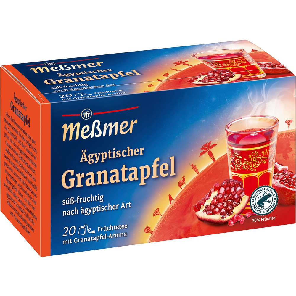 Produktabbildung Messmer Ländertee Ägyptischer Granatapfel