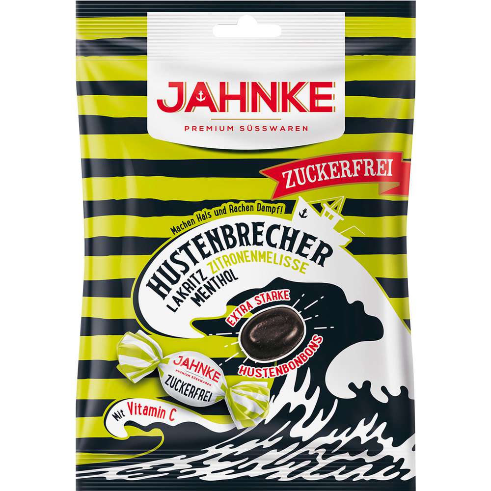 Produktabbildung JAHNKE Hustenbrecher Lakritz, Menthol-Zitronenmelisse