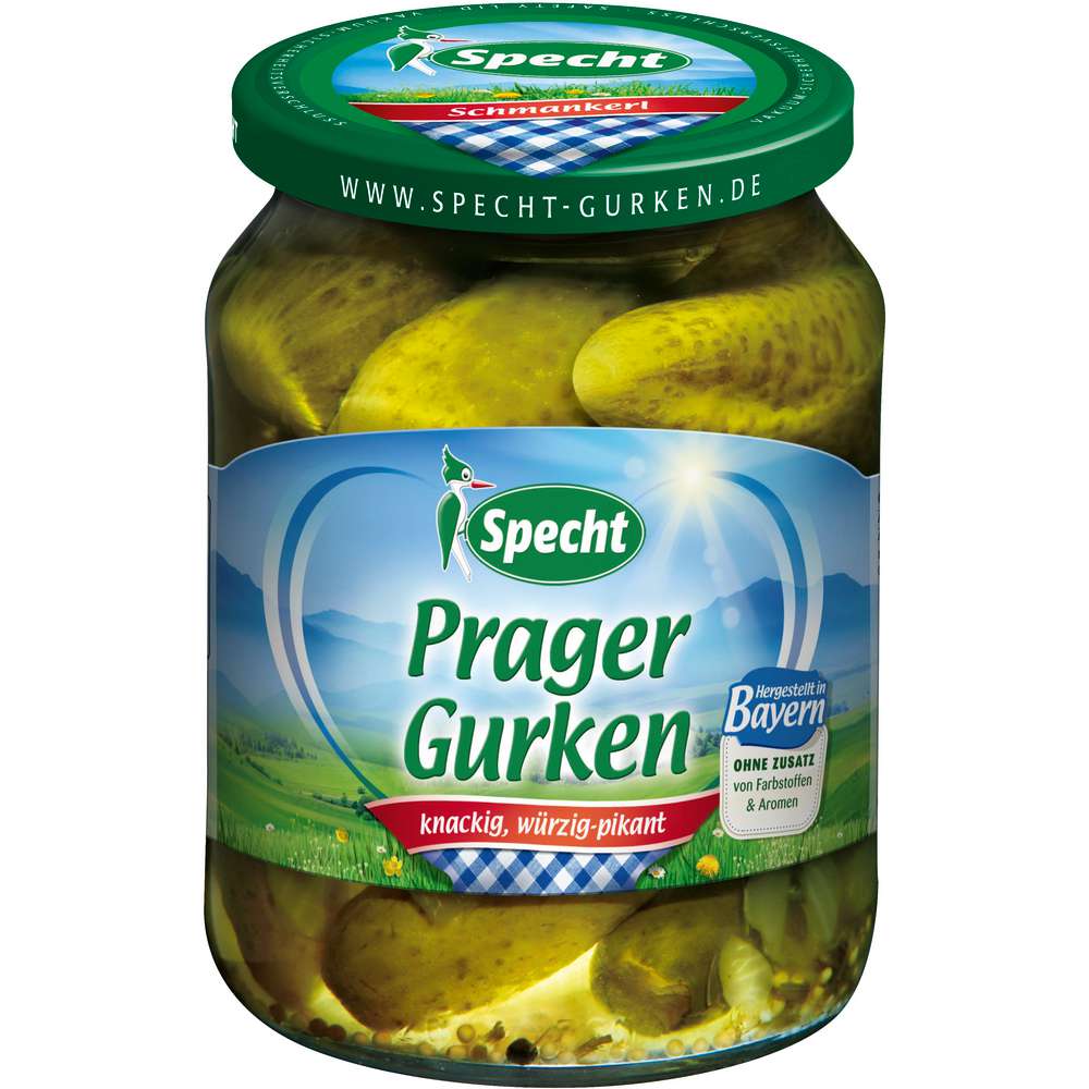 Produktabbildung Specht Prager Gurken, würzig-pikant