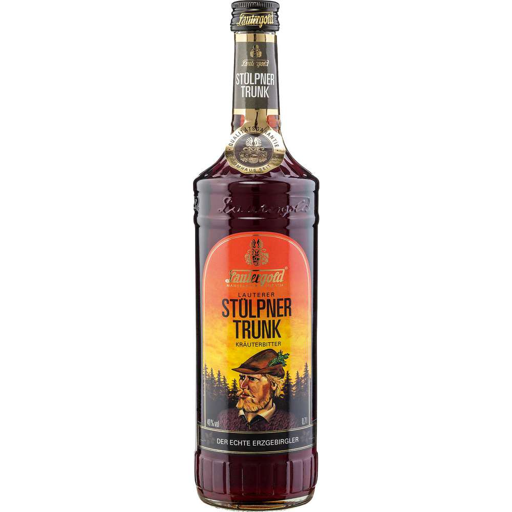Produktabbildung Lautergold Stülpner Trunk Kräuterbitter, 40% Vol.