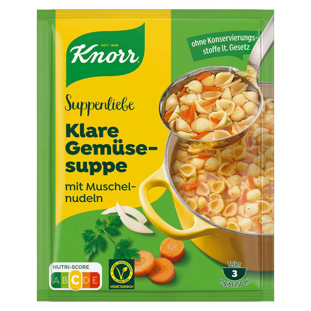 Produktabbildung Knorr Suppenliebe Gemüse mit Nudeln