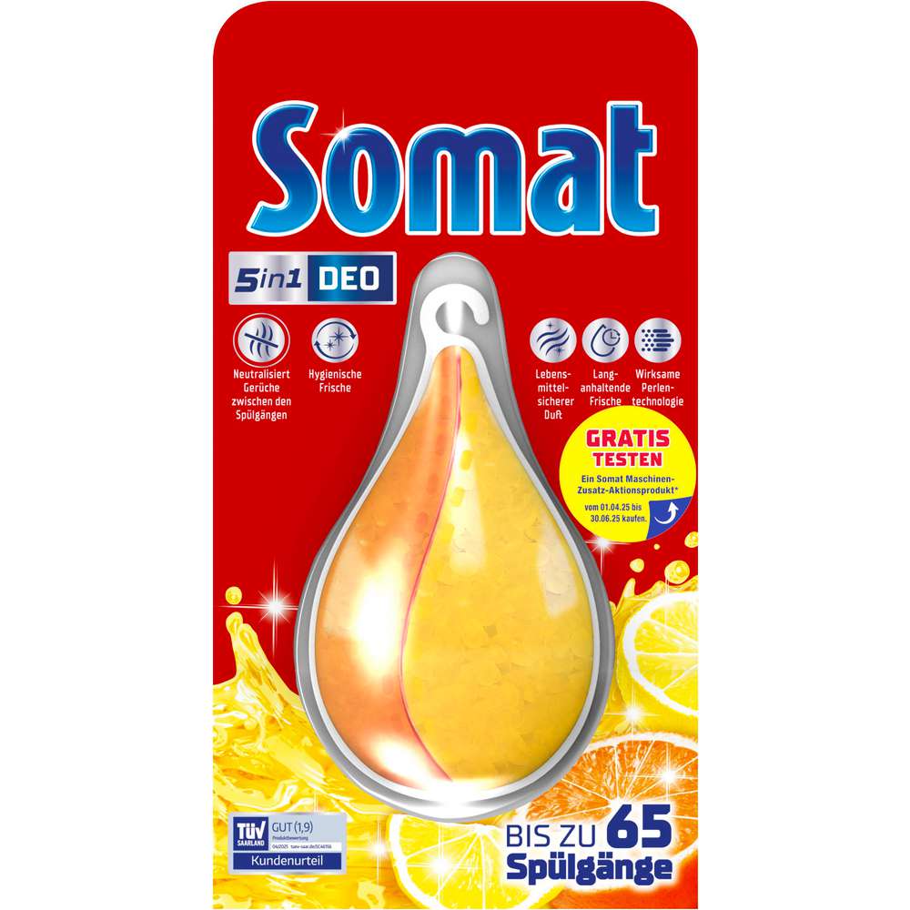 Produktabbildung Somat Spülmaschinen-Deo Perls, Zitrone & Orange