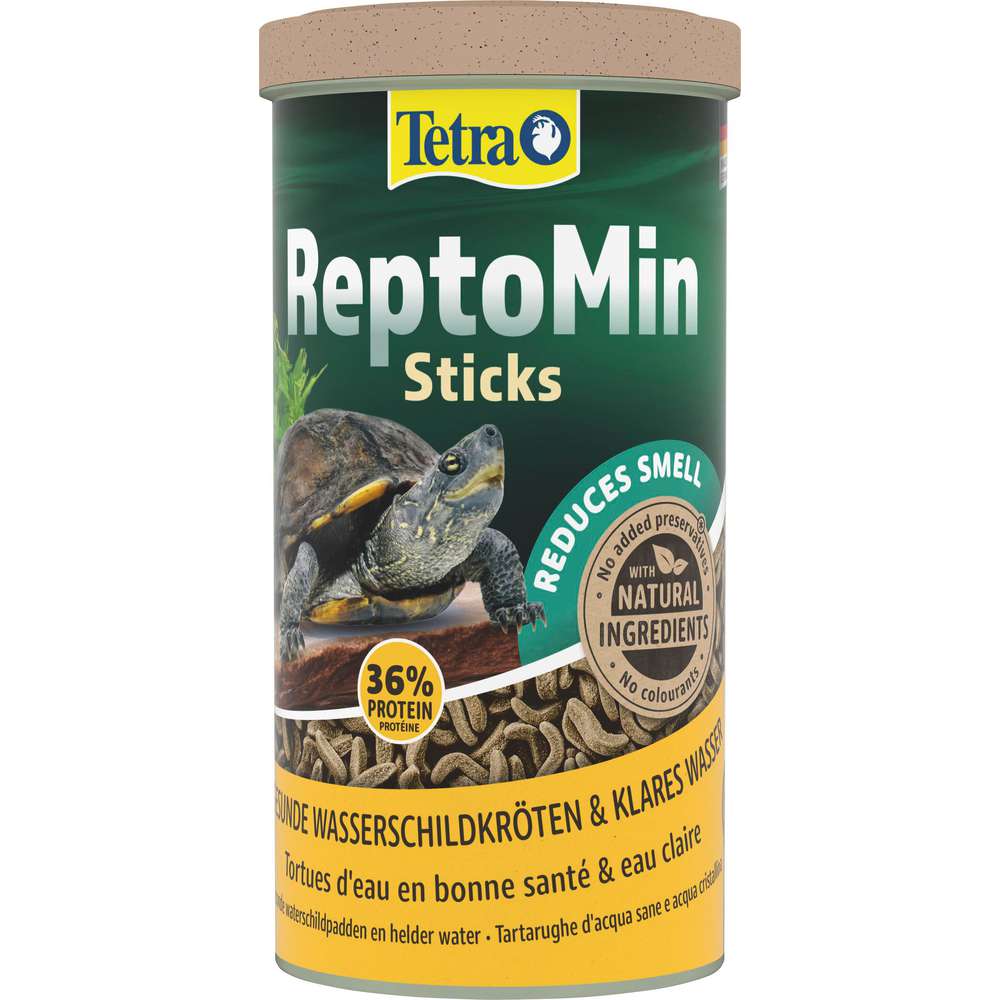 Produktabbildung Tetra Wasserschildkrötenfutter ReptoMin Sticks