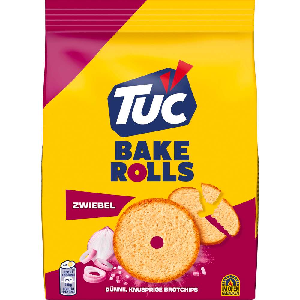 Produktabbildung TUC Bake Rolls Zwiebel