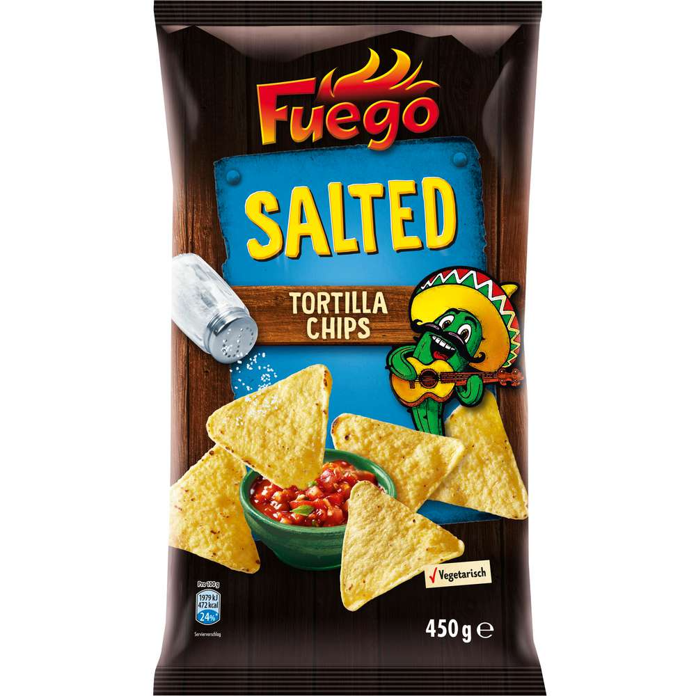 Produktabbildung Fuego Tortilla Chips, Salted