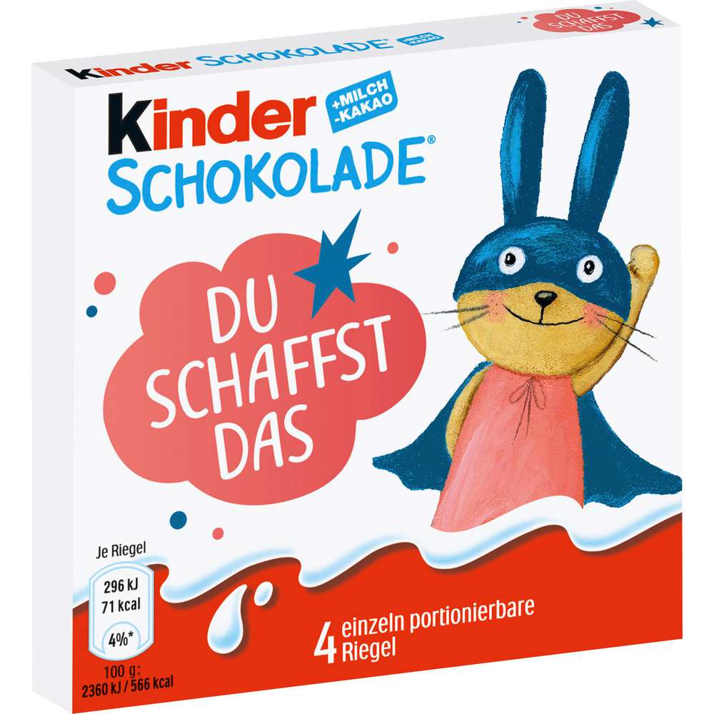 Produktabbildung Ferrero Kinder Schokolade, Riegel