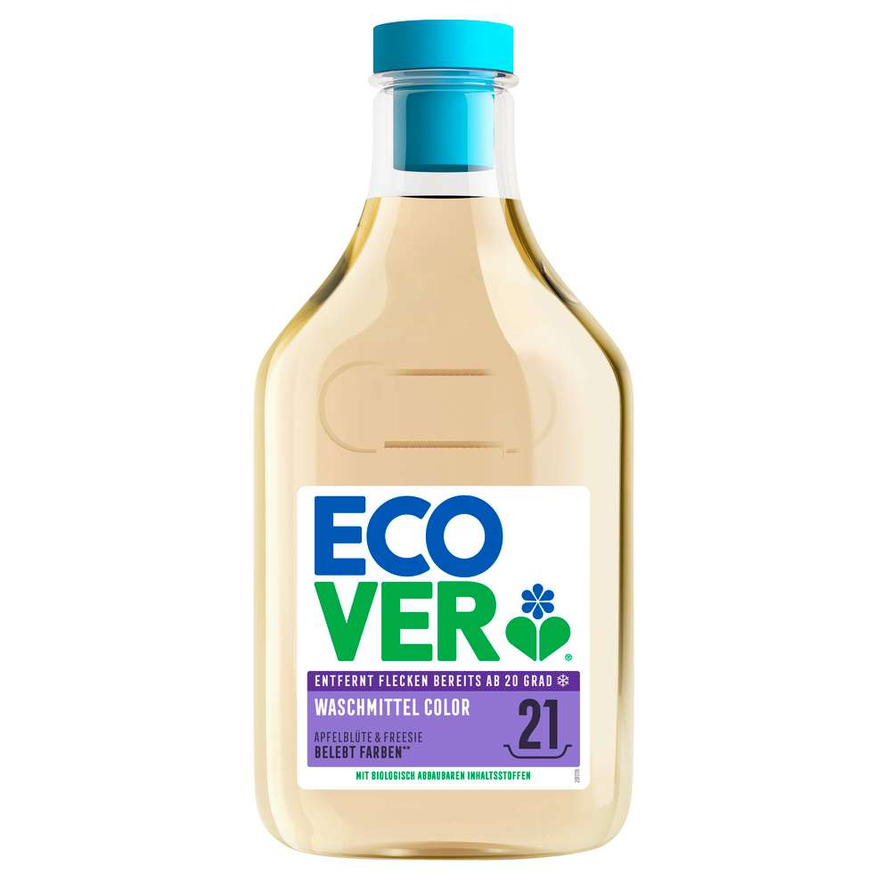 Produktabbildung Ecover Color-Waschmittel, flüssig, Apfelblüte & Freesie