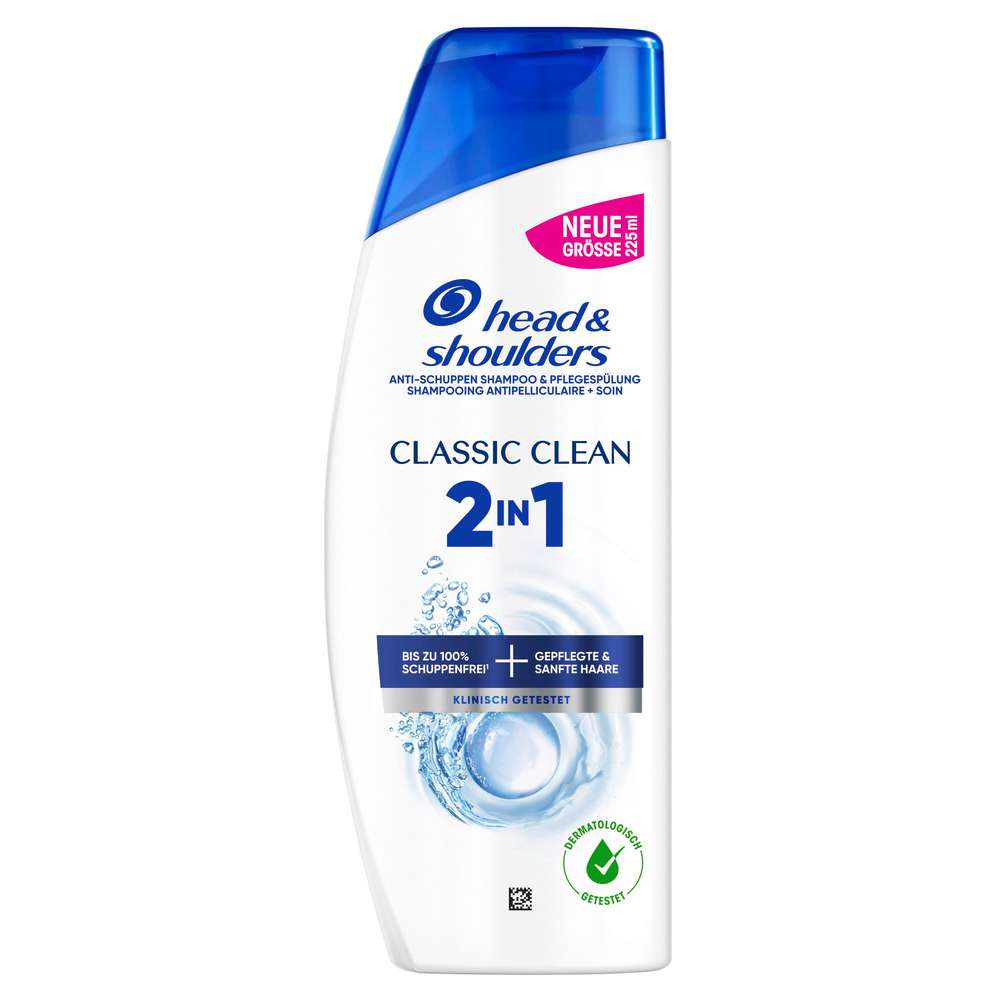 Produktabbildung Head & Shoulders Shampoo & Spülung 2in1, Classic Clean