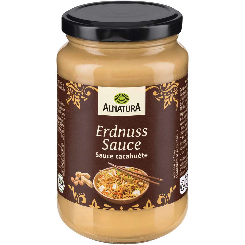 Produktabbildung Alnatura Erdnuss Sauce