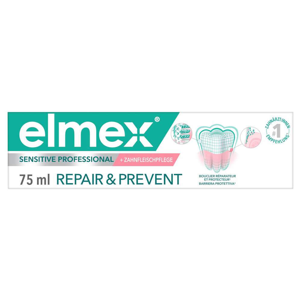 Produktabbildung elmex Zahncreme, Professional Repair & Prevent