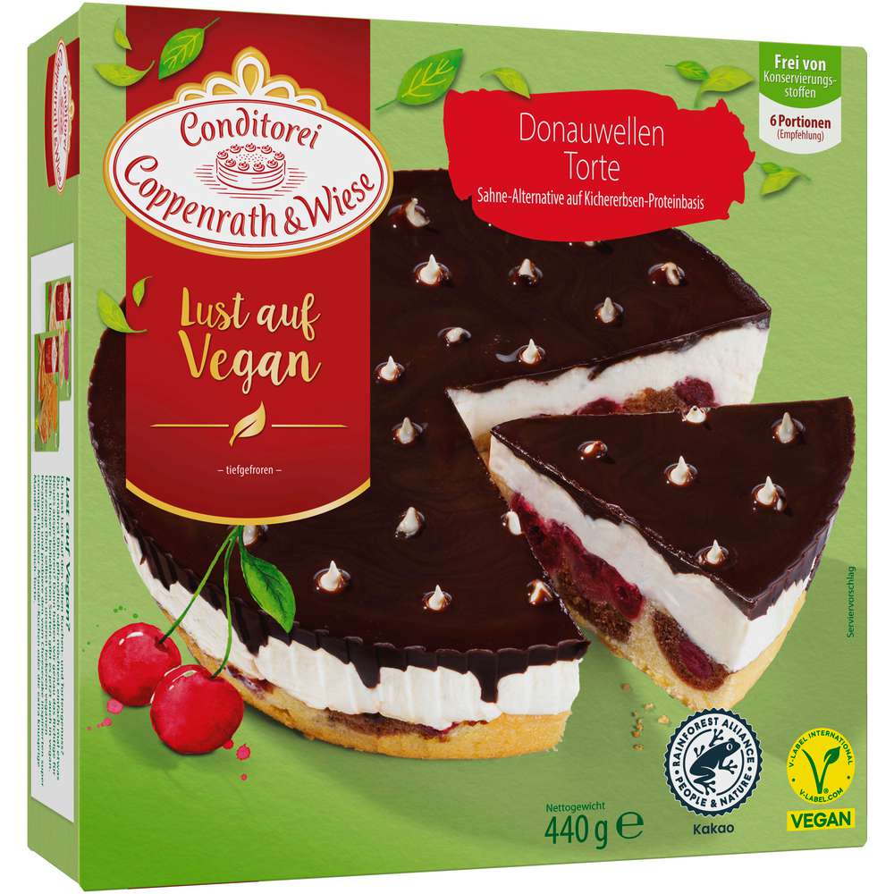 Produktabbildung Conditorei Coppenrath & Wiese Donauwellen-Torte, Vegan