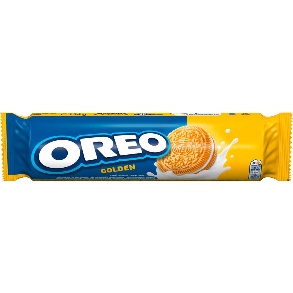 Produktabbildung Oreo Doppelkekse, Golden
