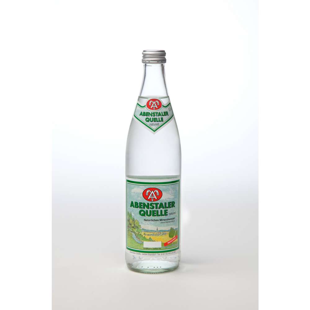 Produktabbildung Abenstaler Mineralwasser, Naturell