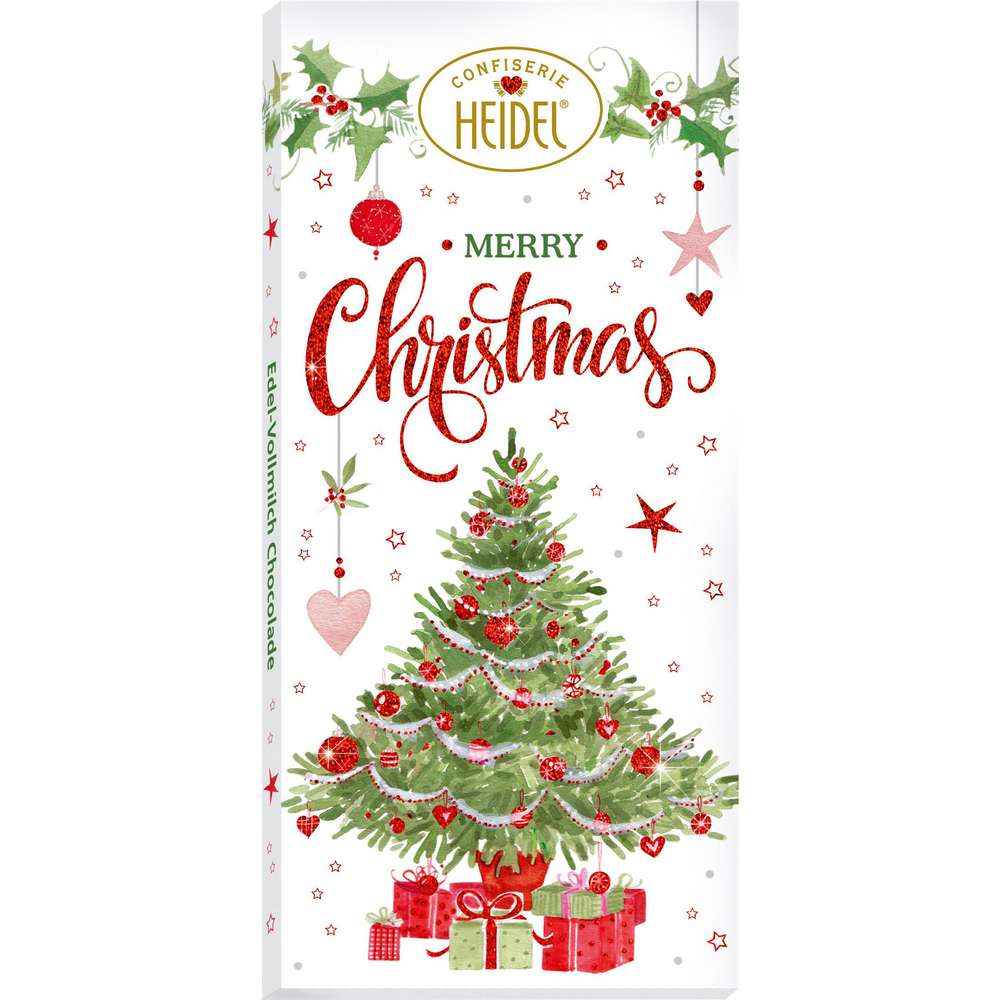 Produktabbildung Confiserie Heidel Schokolade Merry Christmas
