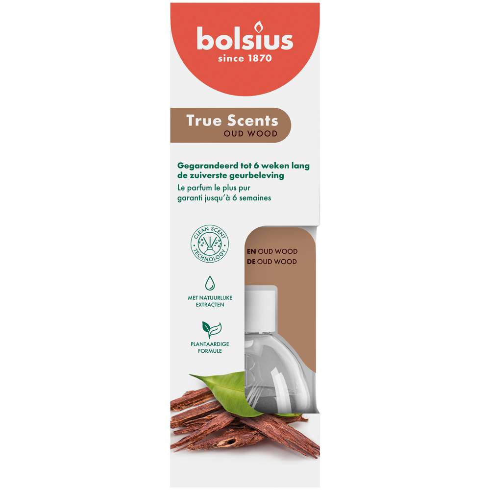 Produktabbildung Bolsius Raumduft True Scents Oud Wood