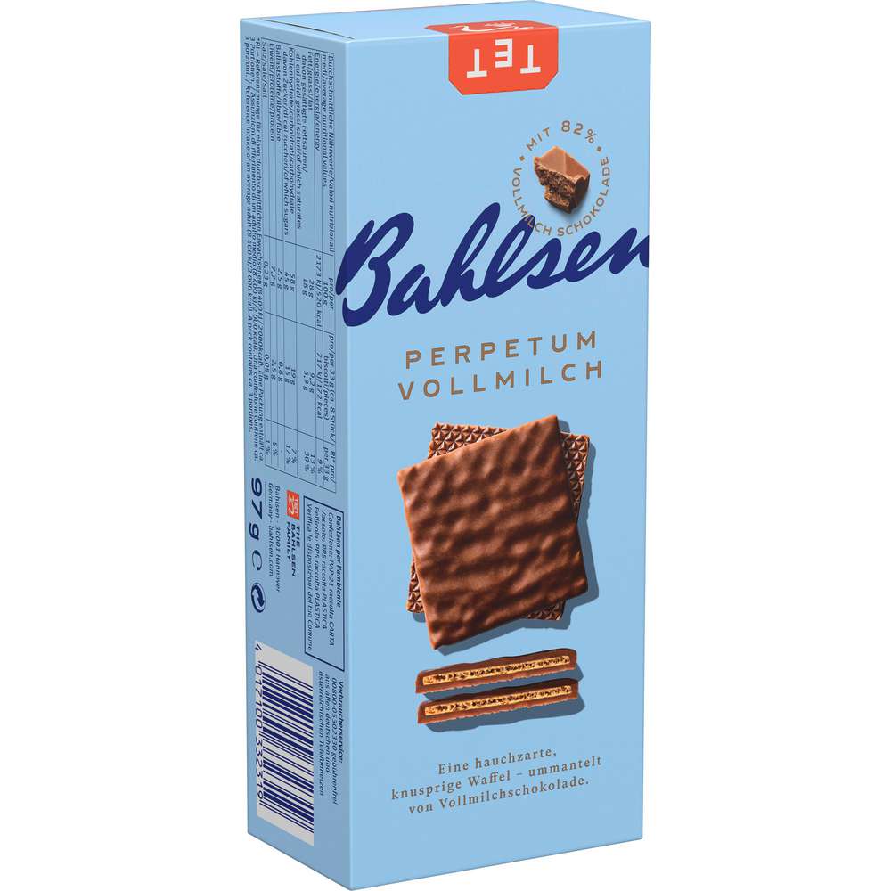 Produktabbildung Bahlsen Perpetum Vollmilch-Kekse