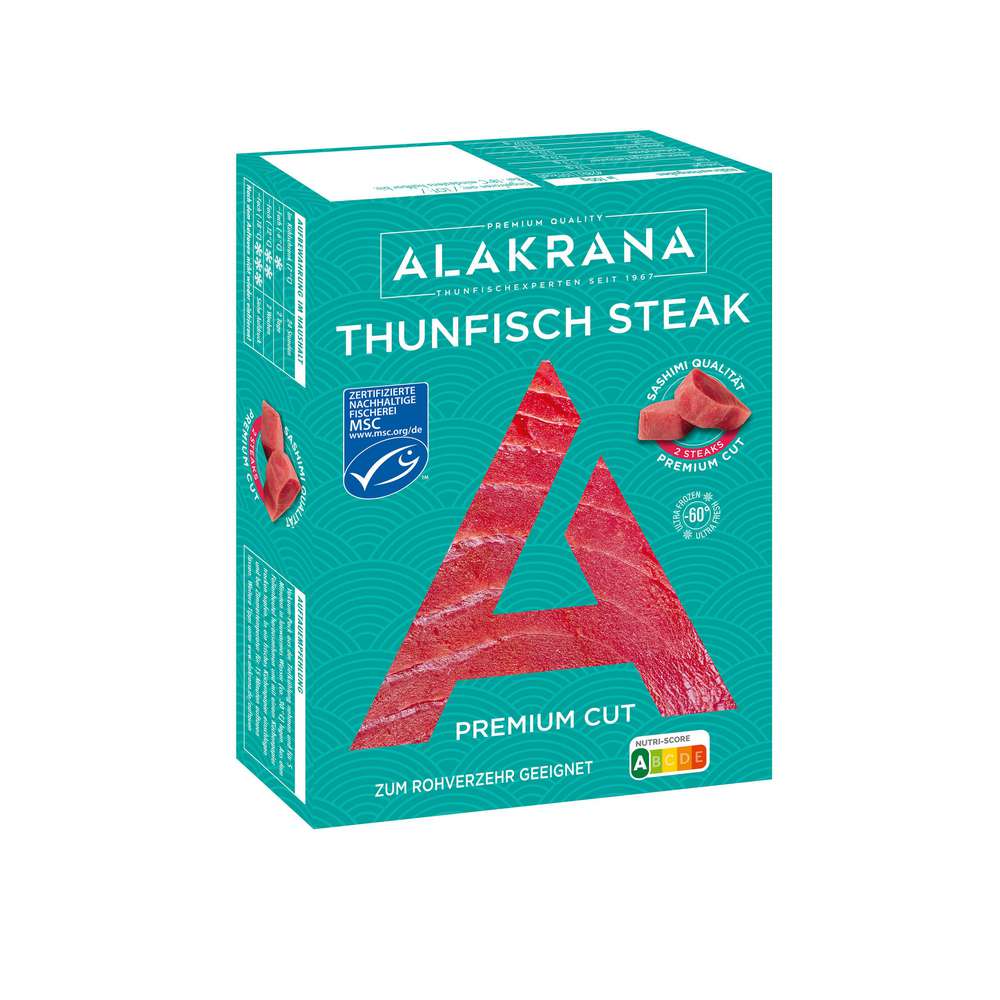 Produktabbildung Alakrana Thunfisch Steak, tiefgekühlt