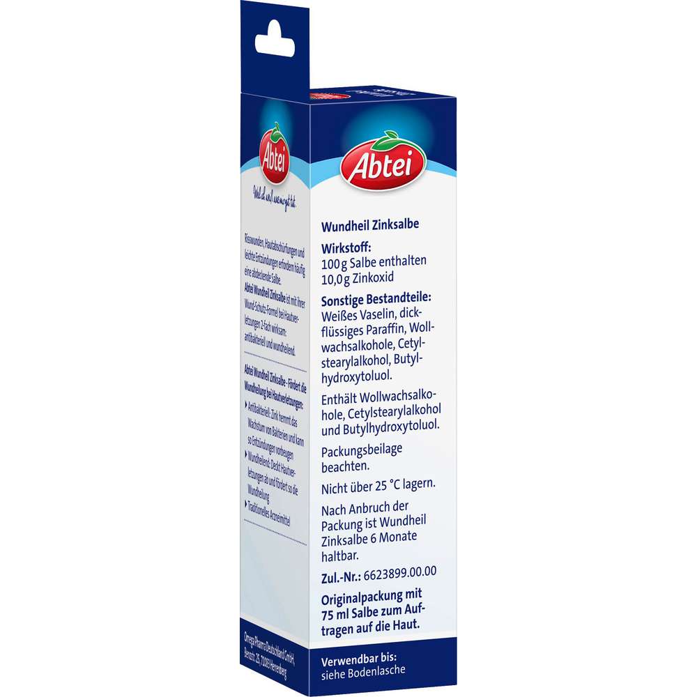 Produktabbildung Abtei Zinksalbe
