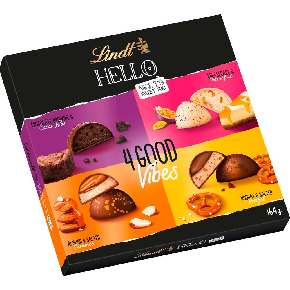 Produktabbildung Lindt Hello Pralinen 4 Good Vibes