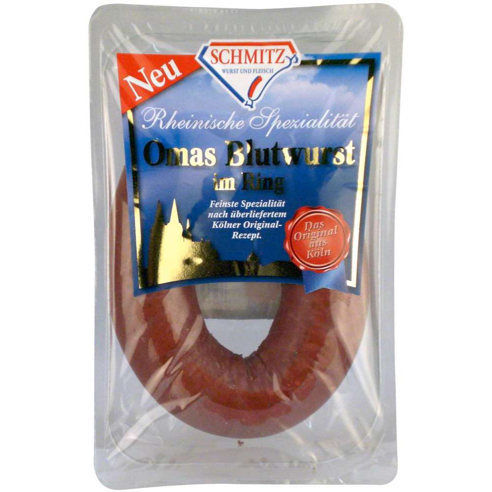 Produktabbildung Schmitz Blutwurst, im Ring