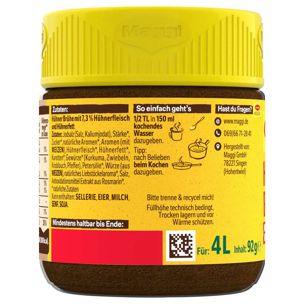 Produktabbildung Maggi Hühner Brühe