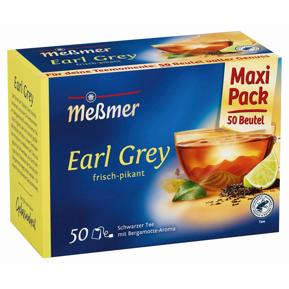Produktabbildung Messmer Schwarzer Tee, Earl Grey