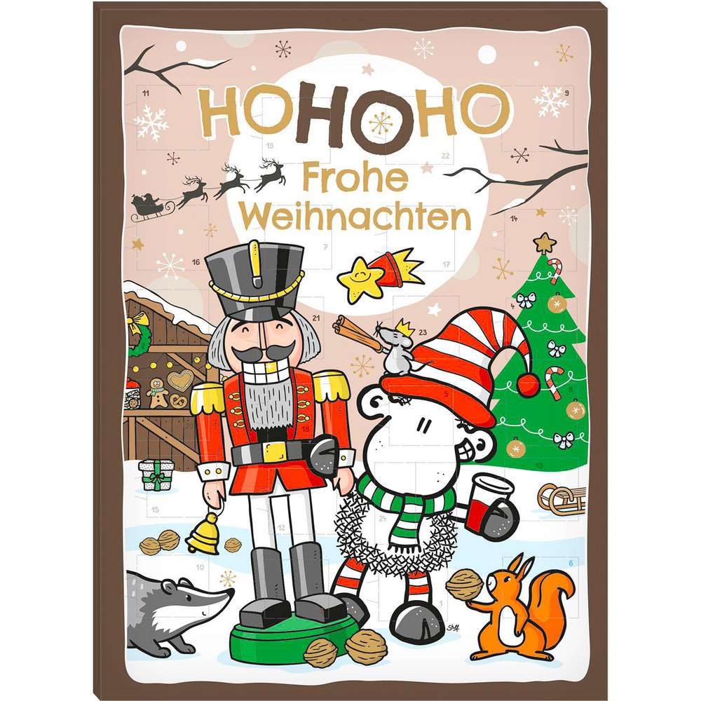 Produktabbildung Sheepworld Adventskalender Nussknacker